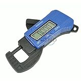 Wiysond 0.5"/12.7mm炭素繊維複合材料デジタル厚キャリパーマイクロメーターゲージ