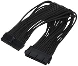 SilverStone製 PSU汎用延長スリーブモジュラーケーブル SST-PP07-MBB (ブラック)