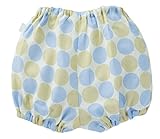 QUARTER REPORT ベビーブルマ Mチャルカ ブルー 日本製