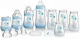 MAM Anti-colic Bottle Starter Set - Self Sterilising valve - 15 Pieces by MAM