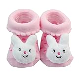ReFaXi 子供の漫画動物の滑り止め靴下(＃3ウサギ)