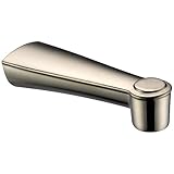 Dawn SP4010400 Wall Mount Tub Spout, Brush Nickel [並行輸入品]
