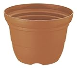 リッチェル カラーバリエ 輪鉢 8号 ブラウン