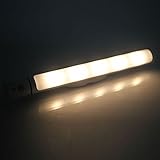 LEDセンサーライト 人感センサー 電池式 納戸 廊下 玄関 取付簡単 自動点灯 電球色