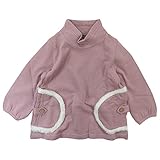 【秋冬物】 nico hrat(ニコフラート) 30/10裏毛+ボアフリルタートルトレーナー 120cm /PK NO.B-250369