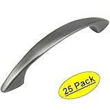 Cosmas 1387 ASアンティークシルバーキャビネットハードウェアハンドルプル – 3 "穴中心 – 25パック