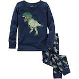 OSHKOSH(オシュコシュ) 2ピースサンフィットコットンパジャマ ブルー スリープウェア 8歳【並行輸入】