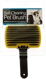 Bulk Buys Self-Cleaning Bathing Grooming Pet Brush Pack Of 4 [並行輸入品]