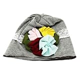 Lovely Ovely Unusal Cotton Girls Baby TODDLER PINK BLUE RED YELLOW FLOWER SUN HAT by Topbaby [並行輸入品]