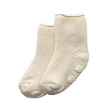 オーガニックコットン　日本製　ベビー用内側パイルソックス　靴下　生成り　ORGANIC GARDEN　オーガニックガーデン