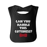 Can You handle This Cuteness Funny Baby Bib Cute Infant Bibs Baby Shower Gift
