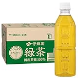 伊藤園 緑茶 ラベルレス 500ml 24本 (Amazon.co.jp限定) お茶 ペットボトル
