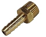 真鍮製 ホースニップル 【ネジ規格】R3/8【ホース差込口外径】9mm
