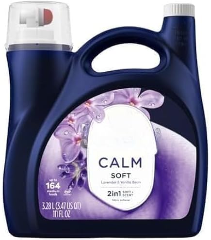 Amazon | CALM カーム Soft 柔軟剤 Lavender ラベンダー & Vanilla