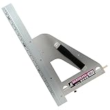 シンワ測定 丸ノコガイド定規 エルアングル450mm 取手付き 左きき用 77803