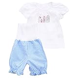 かわいいアップリケ 腹巻付き パジャマ 女の子 baby 綿100％ お得 プチプラ 80 90 95(OW-オフホワイト、95)