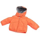 GUCCI(グッチ) アウター ベビー 353161 オレンジ サイズ3/6 3ヶ月～6ヶ月 身長60cm 新品 未使用 ネオン 蛍光 裏フリース 取外しフード付 ジップアップ ナイロン ジャケット 