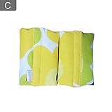 JOJOKI　よだれパッド  サッキングパッド　抱っこ紐 肩紐カバー　ファブリック パッド 花柄(イエロー)