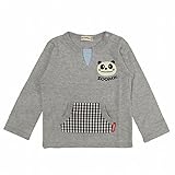 (ズ―ミック)ZOOMIC 長袖Tシャツ ベビー 男の子 カンガルーポケット グレー 95