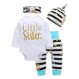 杜屋トヤ　新生児服　上下セット　長袖ロンパース＋パンツ＋帽子＋ヘッドスカーフ　セット　Ｔシャツ　ルームウェア　ツリー　クマ　かわいい　洋式　秋　冬　カジュアル　遊び　お出かけ　プレゼント　女の子　男の