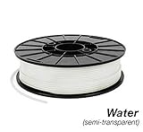 ゴム フィラメントの本家 NinjaFlex water(近似透明)　Φ1.75mm 0.5kg Printrbot 全機種,MakerBot Replicator 2、MakerBot Replic