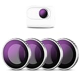 NEEWER NDフィルターキット コンパチブル GO 3S 4枚(ND8/ND16/ND32/ND64) アクションカメラフィルター 減光フィルター マルチコート HD光学ガラス/アルミ合金枠 FLB01