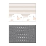 The Prime Sleeping Lam Playmat Double Sided Design ベビージム プレイマット 両面デザイン 1.5~2の厚さ [海外並行輸入品] (L (250*14