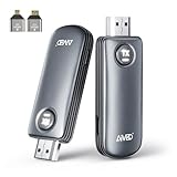 AIMIBO ワイヤレスHDMI送受信機 小型 HDMI 無線 WIFI&設定不要 1080P/2.4G/5G超低遅延 音画同期 無線化 プラグ＆プレイ ミラー＆拡張モード搭載 PC/TV/プロジェクター/モニター対応【日本技適認証取得】