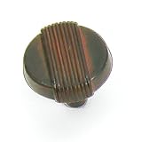 Laurey 39021 1-1/4-Inch Wired Knob, Iron Black with Terra Cotta [並行輸入品]