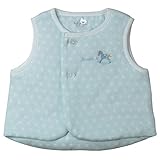 《H29年春物》(日本製) Pample Mousse(パンプルムース) 水玉接結木馬刺繡入り胴着 50cm ~ 70cm /SA NO.DP-71514