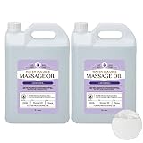 ＜ プロズビ＞ ウォーターソルブル マッサージオイル ラベンダー 5L (2個セット) [ ボディマッサージオイル ボディオイル 水溶性オイル 水溶性アロマオイル アロママッサージオイル ミネラルオイル 業務用 ]