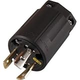 アメリカン電機:アメリカン電機 引掛形 ナイロンプラグ 接地2P20A125V 3212N-L5 型式:3212N-L5