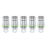 Eleaf EC-A Coil Head ISTICK PICO PLUS 電子タバコ Melo 4S Sub Ohm アトマイザー対応 交換用コイル 5個入り (EC-A 0.3ohm)