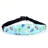 RUIMIO ベビー チャイルドシート ヘッドバンド ヘッド サポート 頭 首 支える バンド 調節可能（ブルー）