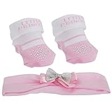 ベビー・赤ちゃん ガールズ プリンセス 靴下・ヘアバンドのセット ベビーアクセサリー2点セット 女の子 (6-12ヶ月) (プリンセスクラウン)