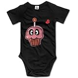 赤ちゃん&ベビー服 ホラーケーキ Freddy's おもしろ 半袖ロンパース 夏 女の子 男の子 24 Months ブラック