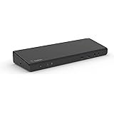 Belkin 15 in 1 USB-Cトリプルディスプレイドック ドッキングステーション MacBook/MacBook Pro/iMac/iPad Pro/Windows 10 / Chromebook 4Kトリプルディスプレイ対応 USB-C 