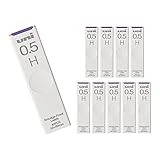 三菱鉛筆 シャープペン芯 uni ユニ 0.5 H 10個 ハコULS0540H