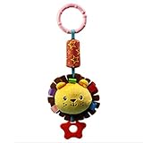 Guangqi Frog Baby Rattles新生児ベッドベルチャイム風車ベル車Hangingトイ幼児ベビーおもちゃ0 – 12ヶ月Plush Toyベッドソフト再生 As description