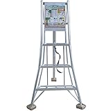 ALINCO オールアルミ製三脚脚立1.55m 4段 KWX150