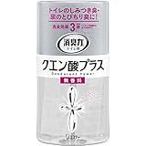 トイレの消臭力 クエン酸プラス 消臭芳香剤 トイレ用 トイレ 無香料 400mL ×10 セット