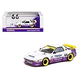 TARMACWORKS 1/64 Pandem Mazda RX-7 FC3S White/purple 完成品 T64-066-WP
