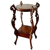 コンソール 木製 コンソールテーブル 花台 電話台 玄関 サイドテーブル 猫脚 猫足 HF-208 アンティーク家具 ヨーロピアン クラシック ロココ調 レトロ アンティーク調 電話台