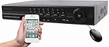 HDView 9CH 4-in-1 Security 1080P HD DVR/NVR: 8 Channel (TVI/AHD/960H) Cameras and 1 Channel ONVIF IP