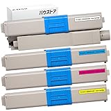 バウストア OKI TC-C4AK1 TC-C4AC1 TC-C4AM1 TC-C4AY1 互換トナーカートリッジ ４色セット COREFIDO C332dnw MC363dnw