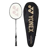 Yonex VOLTRIC 0.5DG Badminton Racquet (Black/Lime, Graphite, 35 lbs Tension)