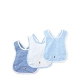 ポロ ラルフローレン ポニー付・コットンクロススタイ・3ピースセット[ブルーマルチ]フリーサイズ [並行輸入品]