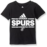 幼児用NBA San Antonio Spurs Mini Dassler半袖T、3t、ブラック