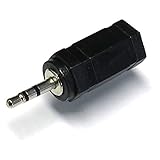 SSA Service エスエスエーサービス [ 3.5mmステレオ変換プラグ ] ステレオ3.5mm(メス) - 2.5mm(オス) ST35F-ST25MB