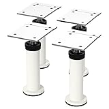 IKEA – CAPITA脚、ステンレススチール4 3 / 8 – 4 3 / 4 " ( x4 )ハードウェア家具器具、のキャビネット